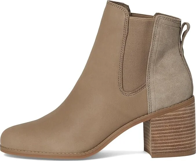 TOMS Evelyn Chelsea Women's Boots Dune Leather : 8.5 B - Medium - Image 6