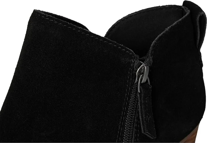 TOMS Goldie Women's Boots Black : 6 B - Medium, Leather - Image 7