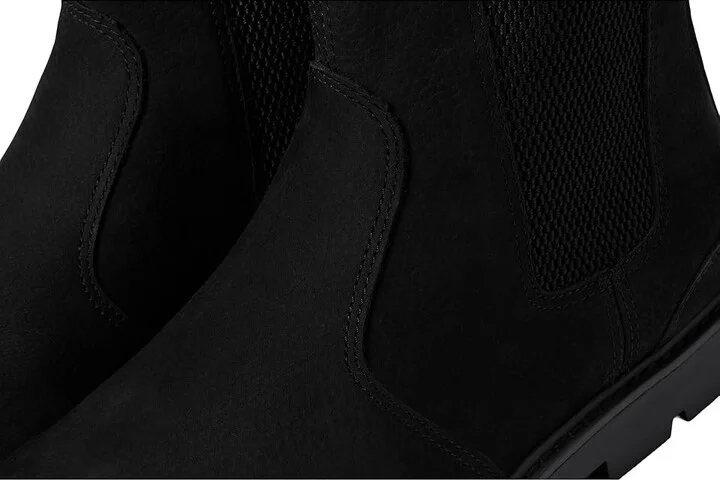 TOMS Griffin Men's Boots Black Water Resistant Leather : 10 D - Medium, Leather/Rubber - Image 5