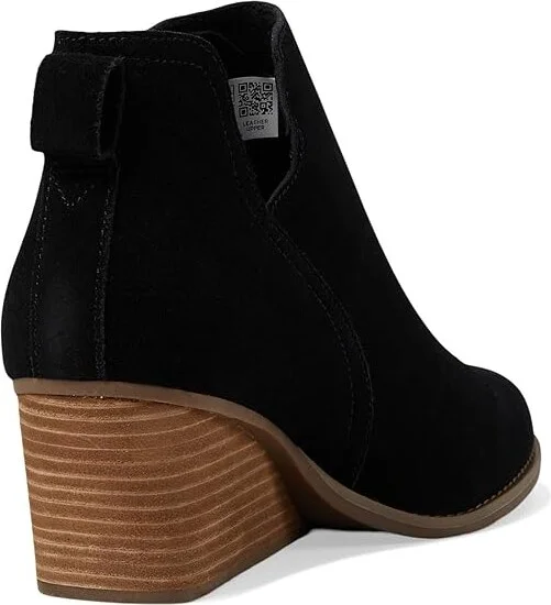 TOMS Gwen Women's Boots Black Suede : 7 B - Medium, Leather/Suede - Image 4