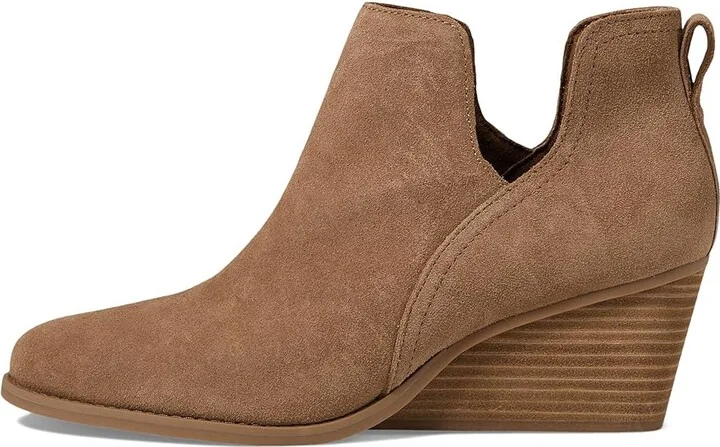 TOMS Gwen Women's Boots Brown Sugar Suede : 10 B - Medium, Leather/Suede - Image 5