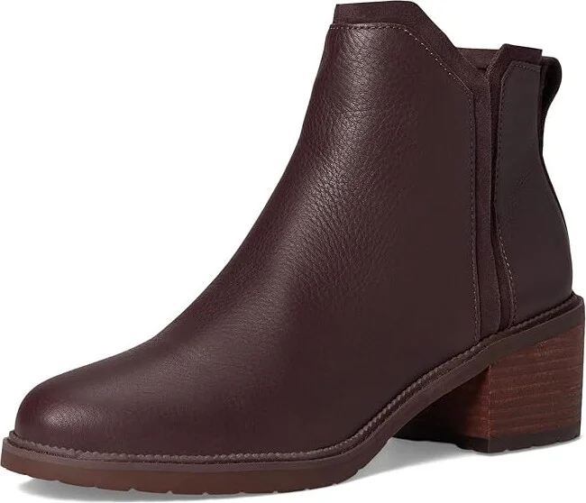 TOMS Hailey Women's Boots Blackberry Leather : 5.5 B - Medium - Image 5