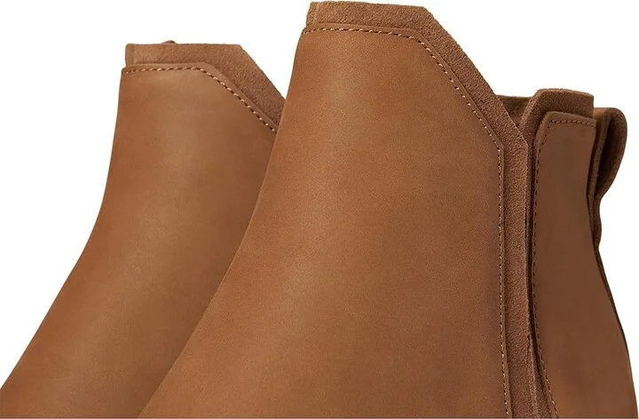 TOMS Hailey Women's Boots Brown Sugar Leather : 9 B - Medium - Image 7