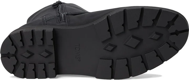 TOMS Ionie Moto Women's Boots Black : 5.5 B - Medium, Suede - Image 3