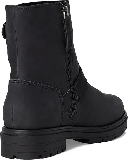 TOMS Ionie Moto Women's Boots Black : 5.5 B - Medium, Suede - Image 4
