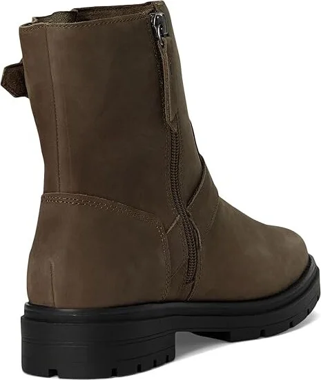 TOMS Ionie Moto Women's Boots Canteen : 5 B - Medium, Suede - Image 4
