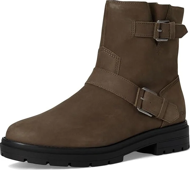 TOMS Ionie Moto Women's Boots Canteen : 5 B - Medium, Suede - Image 5