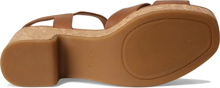 TOMS Isla Women's Sandals Brown Sugar : 6.5 B - Medium, Rubber/Suede - Image 3