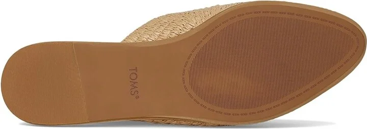 TOMS Jade Women's Shoes Almond Raffia : 6.5 B - Medium, Leather - Image 3