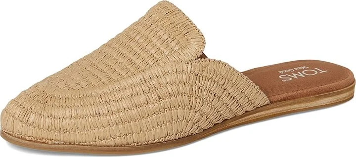 TOMS Jade Women's Shoes Almond Raffia : 6.5 B - Medium, Leather - Image 5