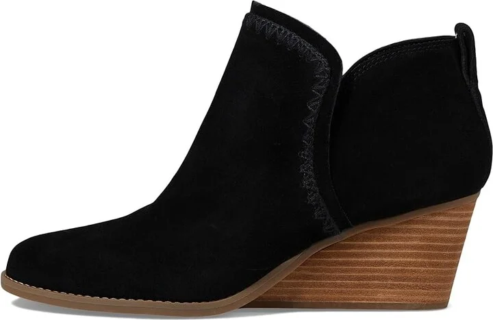 TOMS Kaia Women's Boots Black Suede : 11 B - Medium, Leather/Suede - Image 5