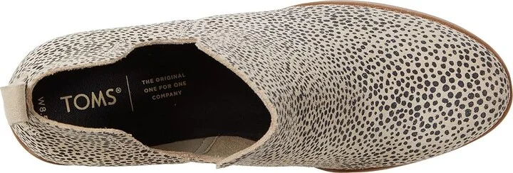 TOMS Kallie Women's Shoes Macadamia Cheetah Suede : 7.5 B - Medium - Image 2