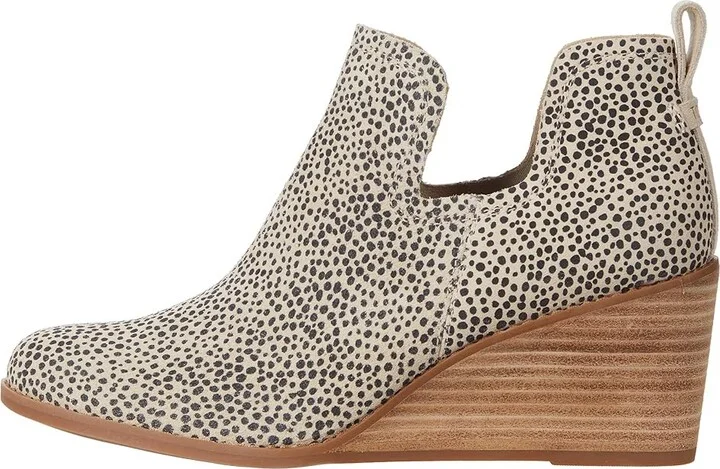 TOMS Kallie Women's Shoes Macadamia Cheetah Suede : 7.5 B - Medium - Image 6