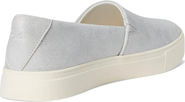 TOMS Kameron Slip On Women's Shoes Light Grey : 9 B - Medium, Textile - Image 4