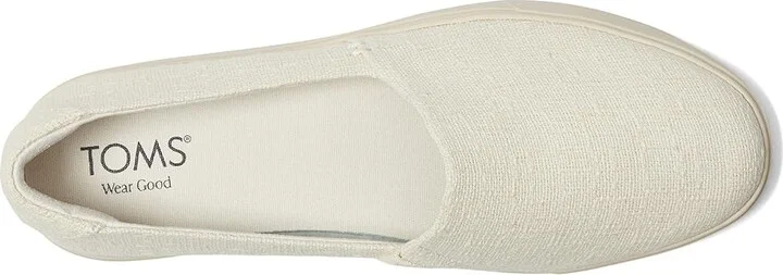 TOMS Kameron Slip On Women's Shoes Natural : 9 B - Medium, Textile - Image 2