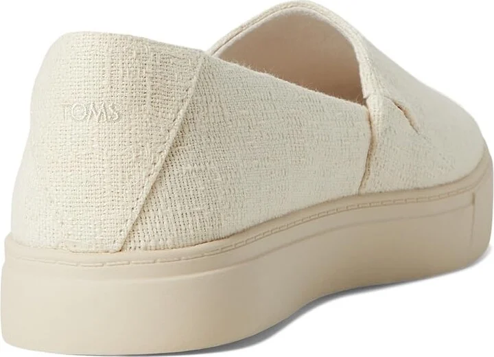 TOMS Kameron Slip On Women's Shoes Natural : 9 B - Medium, Textile - Image 4