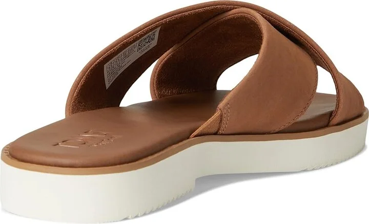 TOMS Mae Crossover Women's Sandals Brown Sugar : 5.5 B - Medium, Leather - Image 4