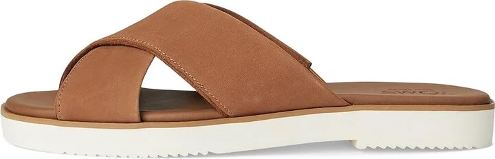 TOMS Mae Crossover Women's Sandals Brown Sugar : 5.5 B - Medium, Leather - Image 6