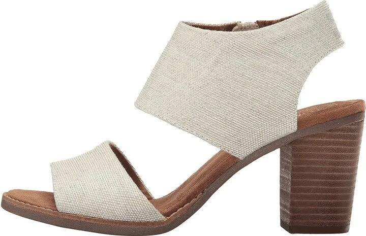 TOMS Majorca Cutout Sandal Women's Shoes Natural Yarn-Dye : 11 B - Medium, Leather - Image 7