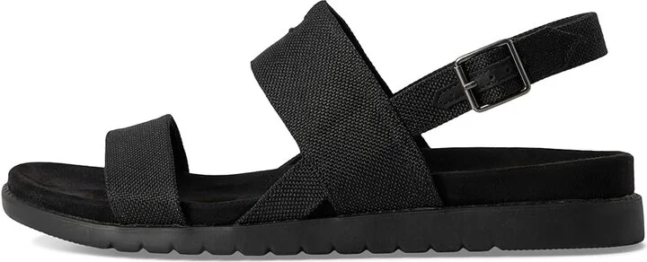 TOMS Marin Sandal Women's Sandals Black : 5.5 B - Medium, Suede - Image 6