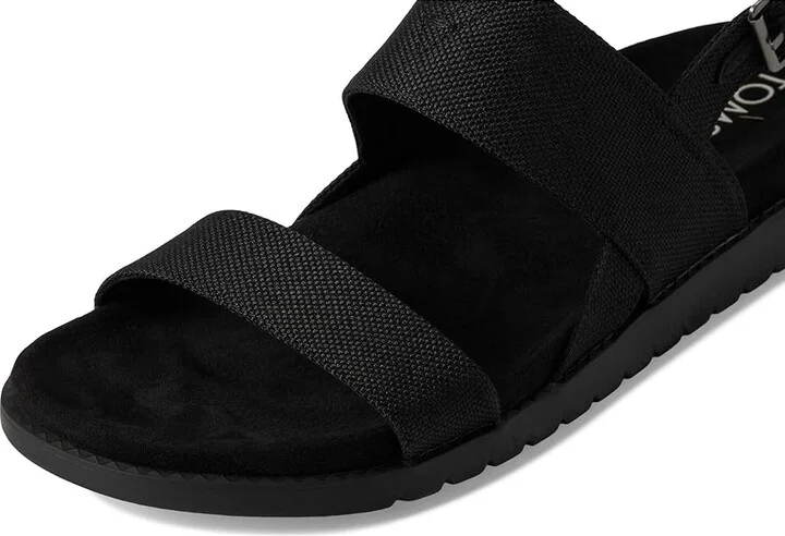 TOMS Marin Sandal Women's Sandals Black : 5.5 B - Medium, Suede - Image 7