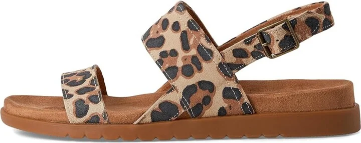 TOMS Marin Sandal Women's Sandals Leopard : 5 B - Medium, Suede - Image 6