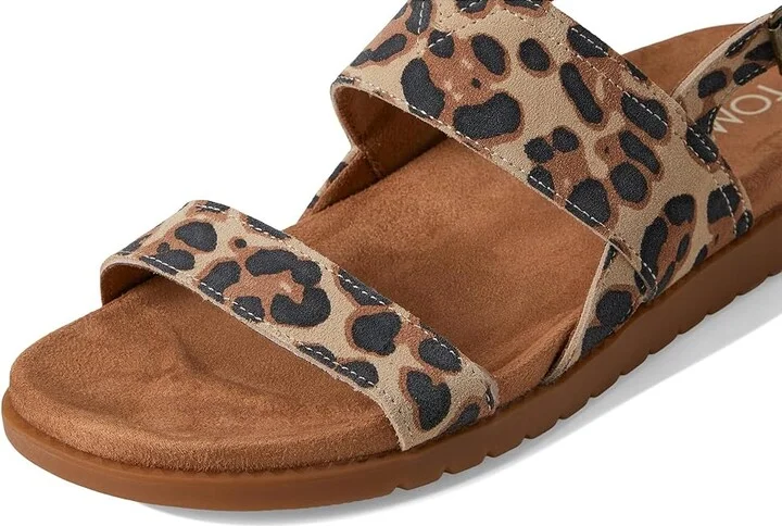 TOMS Marin Sandal Women's Sandals Leopard : 5 B - Medium, Suede - Image 7