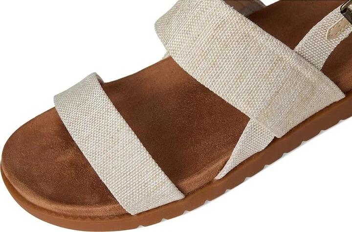 TOMS Marin Sandal Women's Sandals Natural : 11 B - Medium, Suede - Image 7