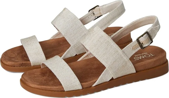 TOMS Marin Sandal Women's Sandals Natural : 11 B - Medium, Suede