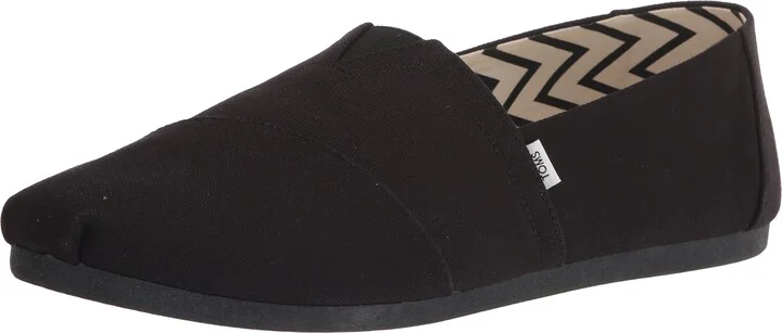 Black/Black Recycled Cotton Canvas