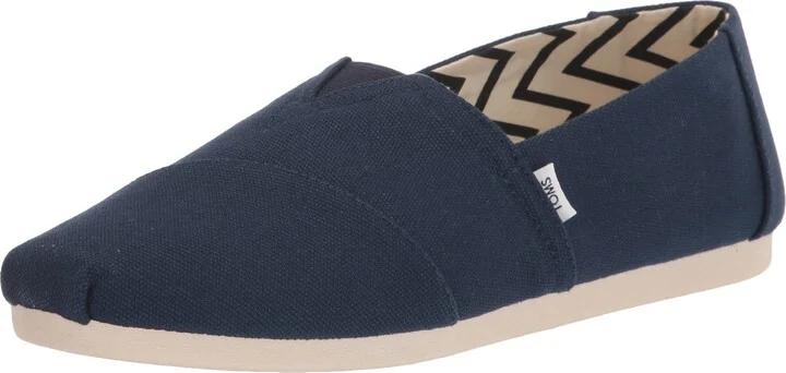 Navy Recycled Cotton Canvas