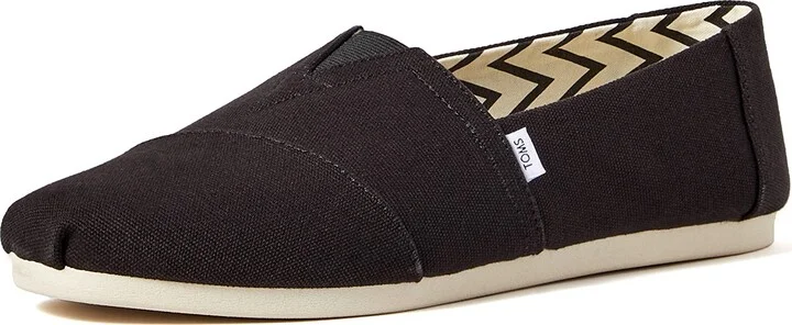 Black Recycled Cotton Canvas