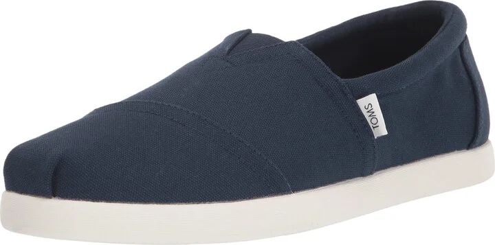 TOMS Men's Alpargata Recycled Cotton Canvas Loafer