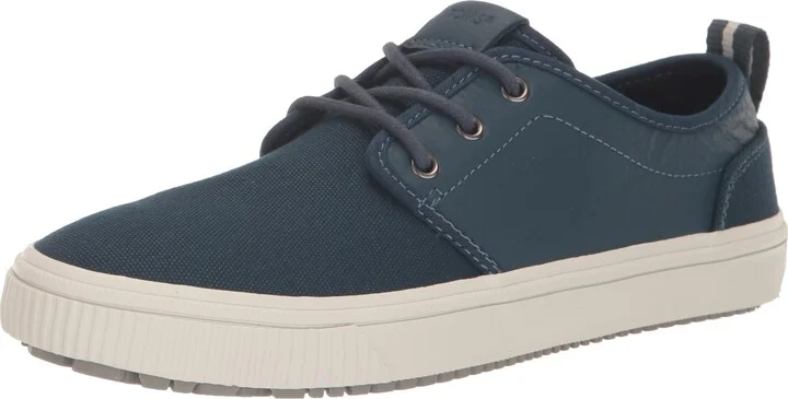 Dark Indigo Canvas and Leather
