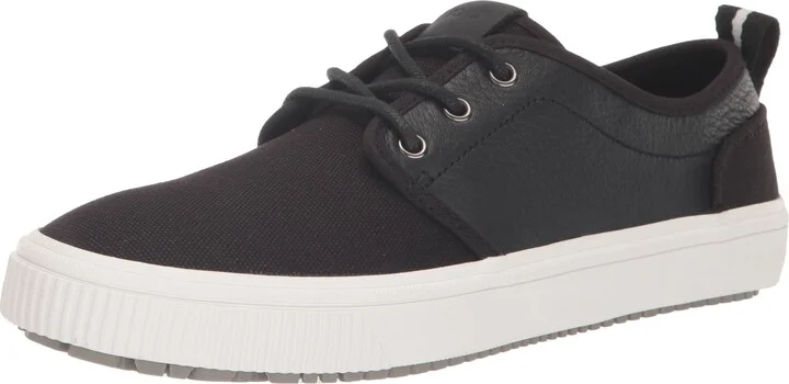 Black Canvas and Leather