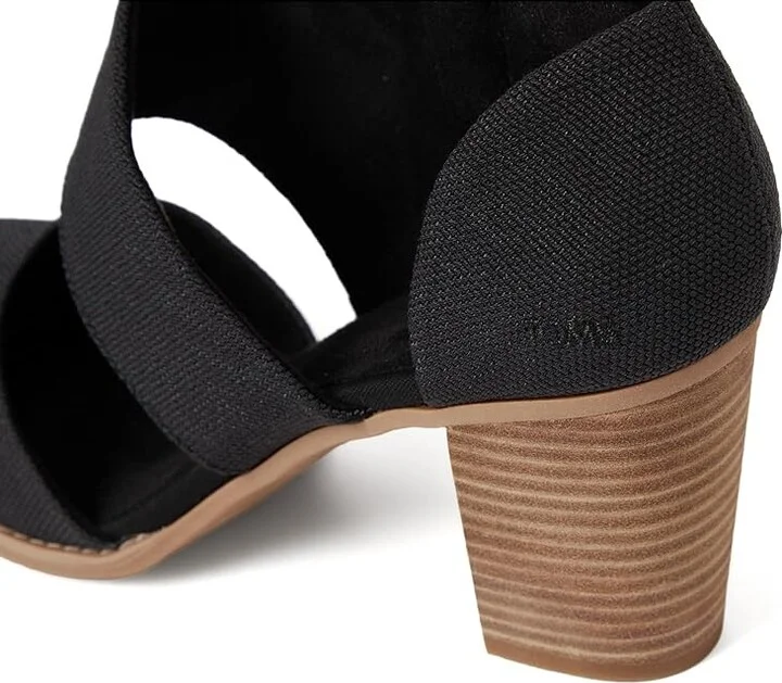TOMS Milan Women's Shoes Black : 7 B - Medium, Textile - Image 7
