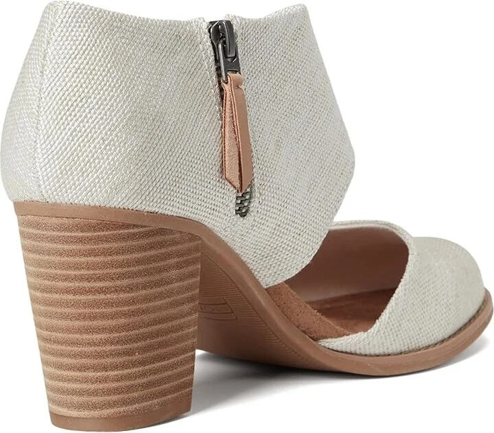 TOMS Milan Women's Shoes Natural : 6 B - Medium, Textile - Image 4