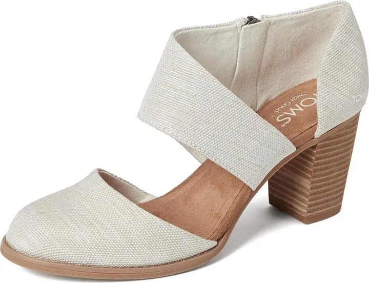 TOMS Milan Women's Shoes Natural : 6 B - Medium, Textile - Image 5