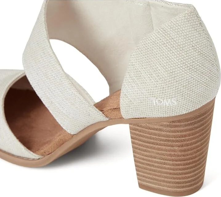 TOMS Milan Women's Shoes Natural : 6 B - Medium, Textile - Image 7