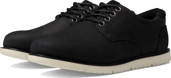 TOMS Navi Oxford Dress Casual Men's Shoes Black Leather : 13 D - Medium