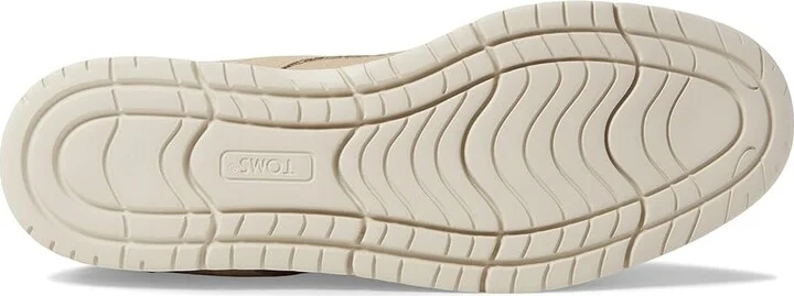 TOMS Navi Oxford Dress Casual Men's Shoes Oatmeal Heavy Twill/Suede : 10 D - Medium - Image 3