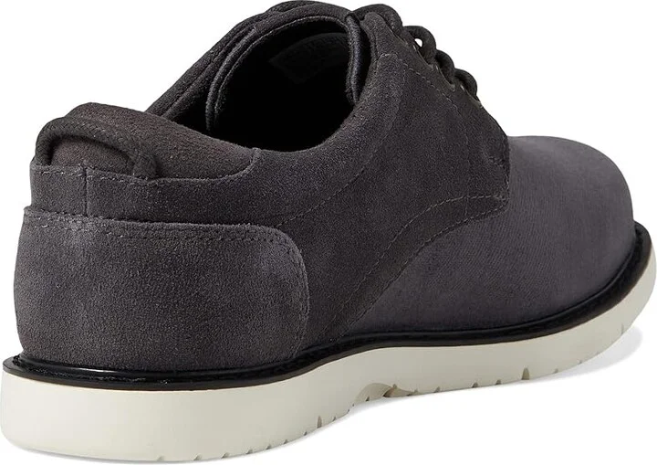 TOMS Navi Oxford Dress Casual Men's Shoes Pavement Grey Heavy Twill/Suede : 8.5 D - Medium - Image 4