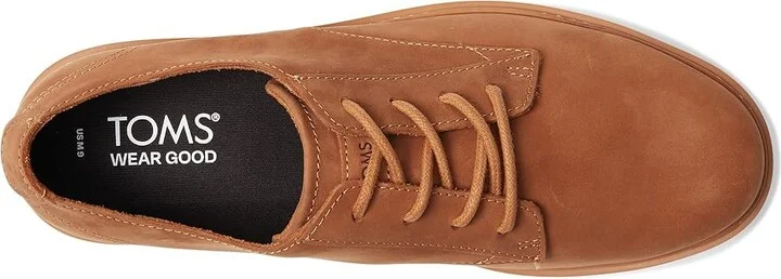 TOMS Navi Travel Lite Oxford Men's Shoes Water-Resistant Tan : 10 D - Medium, Canvas - Image 2