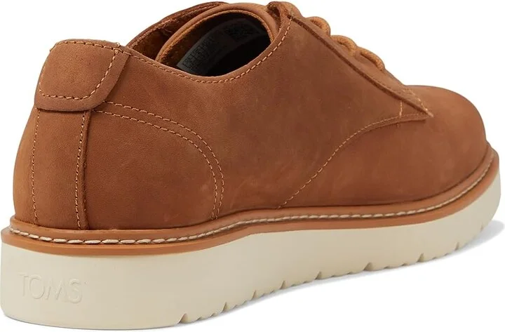 TOMS Navi Travel Lite Oxford Men's Shoes Water-Resistant Tan : 10 D - Medium, Canvas - Image 4