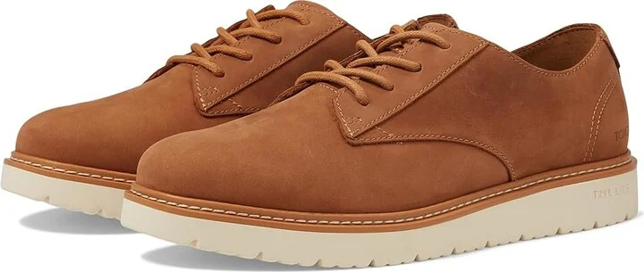 TOMS Navi Travel Lite Oxford Men's Shoes Water-Resistant Tan : 10 D - Medium, Canvas