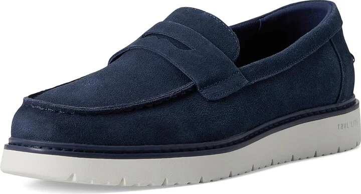 TOMS Navi TRVL Lite Havana Men's Shoes Navy : 7 D - Medium, Suede - Image 5