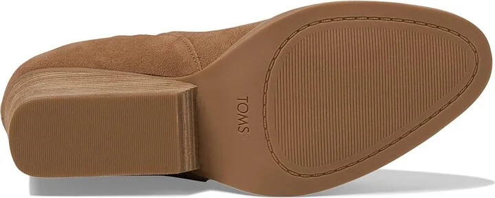 TOMS Noa Women's Boots Brown Sugar Suede : 8.5 B - Medium, Leather - Image 3