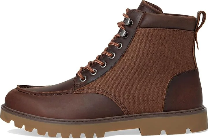 TOMS Palomar Men's Boots Oak Brown Waxed Canvas/Leather : 8 D - Medium - Image 6