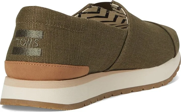 TOMS Resident Plus Men's Shoes Military Olive : 9 D - Medium, Synthetic - Image 4