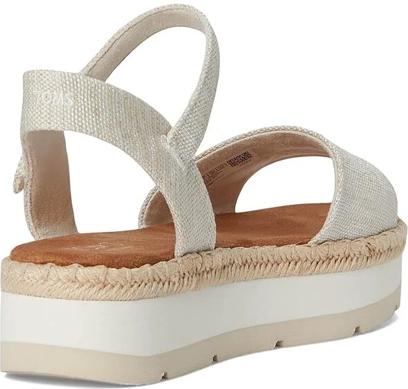 TOMS Ronan Women's Sandals Natural : 5 B - Medium - Image 4